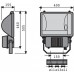 Прожектор JET 5 асимметричный (250-400 Вт)